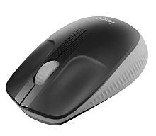 LOGITECH M190 Full-size wireless mouse - MID GREY -2.4GHZ - EMEA