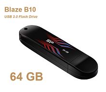 Silicon Power Blaze B10 Flash Drive 64GB Blue