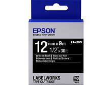 Tape - LK4BWV Vivid White/Black 12/9