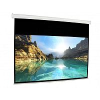 Electrical Screen (79"x79")200x200cm, (Tubular Motor) White Matt 3D Support With Switch / Remote Con