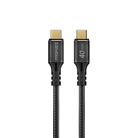 Promate Cable 240W Speed Fast Charging USB-C / 40Gbps Data Speed / 8K@60Hz / 2M