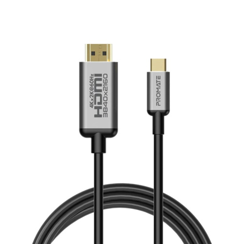Promate USB-C to HDMI Cable HDLINK-60H Promate USB-C to HDMI Cable HDLINK-60H