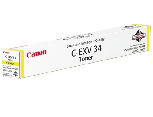 C-EXV34 TONER YELLOW, 19 000 C-EXV34 TONER YELLOW, 19 000