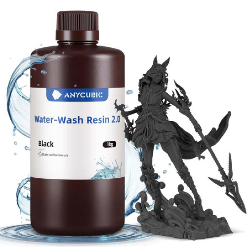 Anycubic Water-Wash Resin 2.0 BLACK 1L