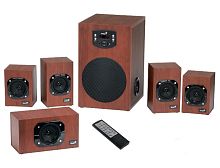 SW-HF5.1 4600,wooden,total power 125WT (RMS),Remote control included