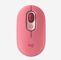LOGITECH POP Mouse with emoji -HEARTBREAKER_ROSE - 2.4GHZ/BT - EMEA - CLOSE BOX