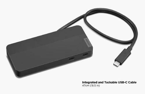 Lenovo USB-C Dual Display Travel Dock Lenovo USB-C Dual Display Travel Dock