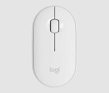 LOGITECH Pebble M350 Wireless Mouse - OFF-WHITE-2.4GHZ/BT - EMEA - CLOSED BOX