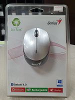 NX-9000BT V2 Sliver,BT 4.0 Mouse,Built-in Li-polymer battery (320mAh)