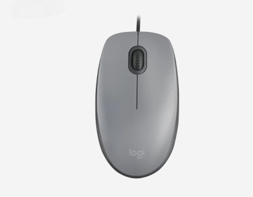 LOGITECH M110 Silent - MID GRAY - USB - EMEA LOGITECH M110 Silent - MID GRAY - USB - EMEA