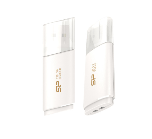 Silicon Power Blaze B06 Flash Drive 128GB White