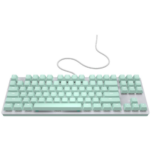 Wired keyboard IO by Red Square Typex v2 Mint [g3ms Sapphire] (io214)